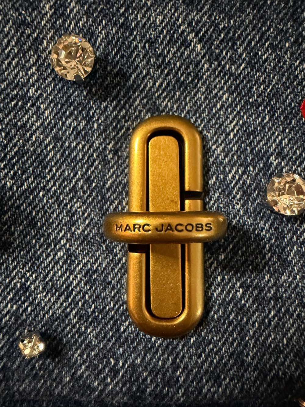 Marc Jacobs Trinket Charm Denim Bag (NWT) - Picture 11 of 16